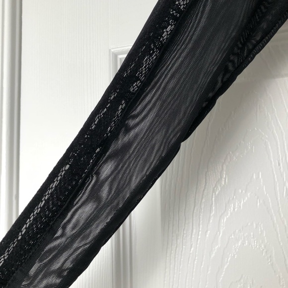 Guess Black Sheer Romper - Picture 4 of 8